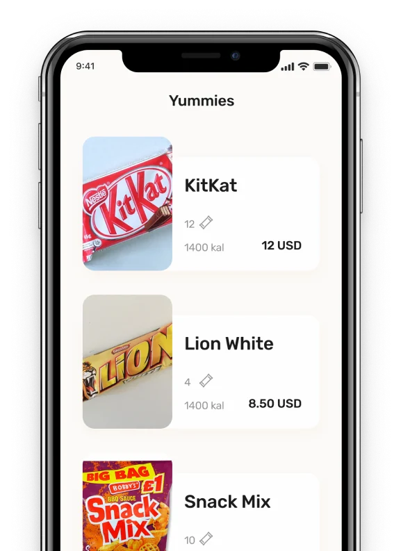 Korobox app article list