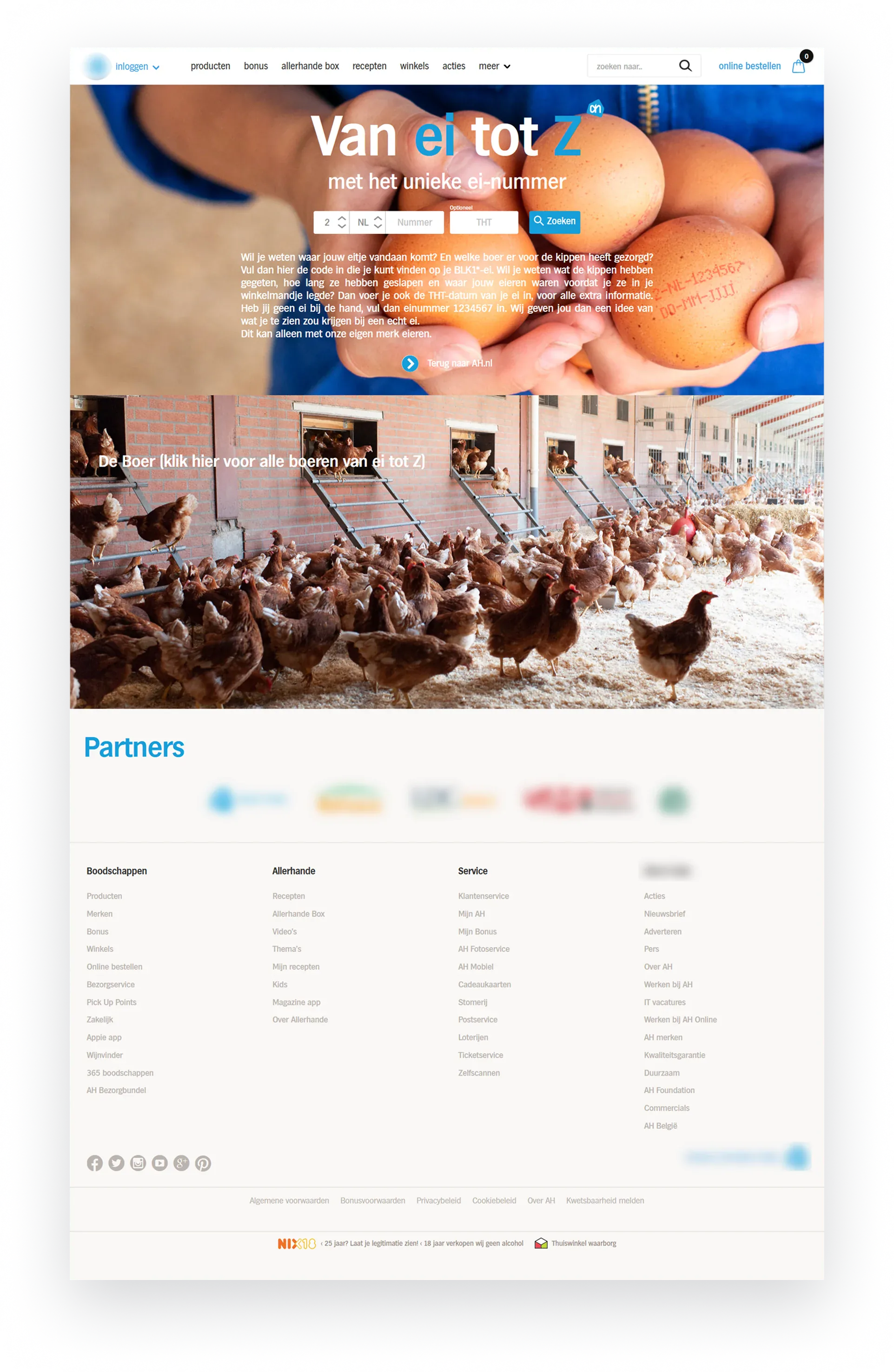 Screen capture displaying farmer logistic platform dashboard
