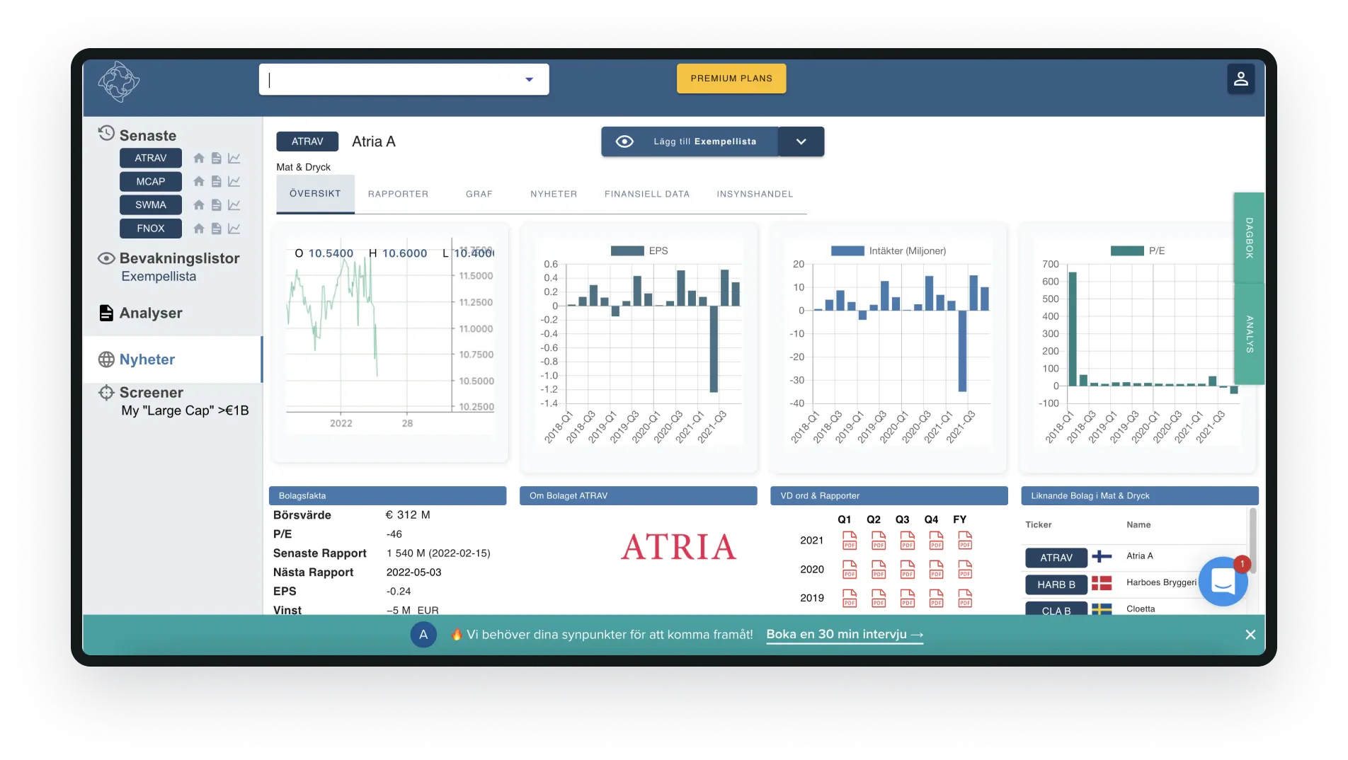 Traders Alloy fintech app dashboard screen 1