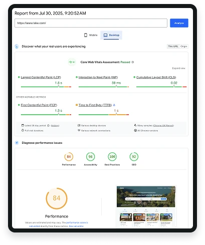 Optimization report
